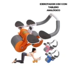 Rueda Abdominal con Temporizador Analógico - Fortalece tu core con precisión y control del tiempo