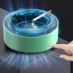 Cenicero purificador de aire con ventilación forzada - elimina humo y olores en segundos - Imagen 3