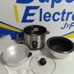 Olla Arrocera Dkasa Acero Inox 2 Libras - Cocina arroz perfecto y verduras al vapor automáticamente - Imagen 2
