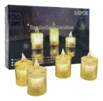 Velas Led X24 Unidades Luz Cálida Decora