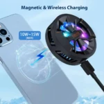 Enfriador magnético activo para iPhone 12 13 14 con carga rápida - Reduce temperatura en segundos para evitar sobrecalentamiento - Imagen 4