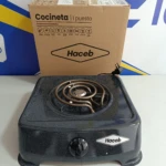 Fogón eléctrico Haceb 1 puesto con control de temperatura - Cocina rápido y seguro en espacios reducidos - Imagen 4