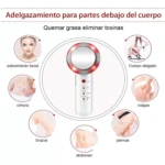 Masajeador Corporal Ultrasonido EMS con Luz Infrarroja - Reduce grasa localizada y tonifica tu cuerpo desde casa