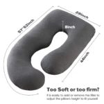 Almohada de Embarazo Cuerpo Completo - Imagen 4