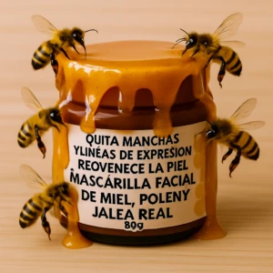 Mascarilla A Base de Miel de Abejas