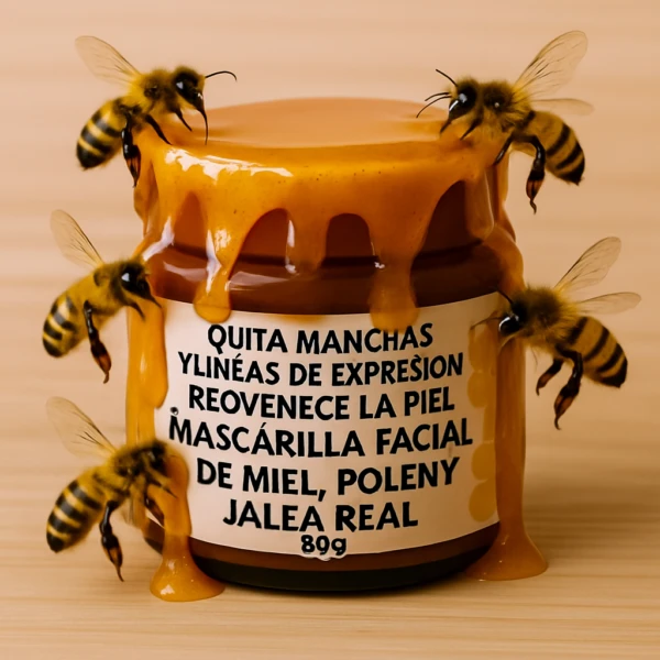 Mascarilla A Base de Miel de Abejas