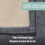 Cortina Blackout Anti Luz para Dormitorio - Garantiza oscuridad total y descanso profundo