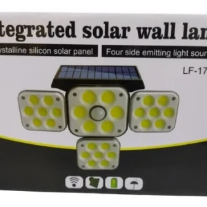 Lampara Solar X4 Hogar Jardin