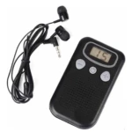 Amplificador de sonido personal con ajuste de volumen - Escucha conversaciones y noticias con claridad - Imagen 2