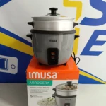 Arrocera Imusa 1 Libra con Vaporera - Cocina arroz y verduras al vapor en un solo paso - Imagen 2