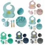 Vajilla en Silicona 9 Piezas