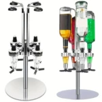 Dispensador de licores ajustable para 4 copas - Sirve tragos uniformes sin derrames en fiestas - Imagen 5