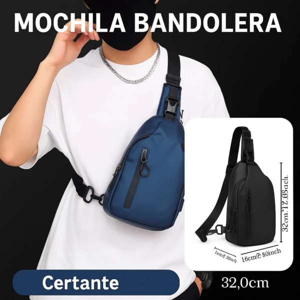 Canguro Cruzado Impermeable