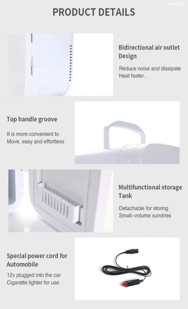 Refrigerador para Carro 8 Litros