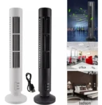 Ventilador de Torre Compacto y Silencioso para Oficinas - Proporciona Brisa Fresca sin Ocupar Espacio - Imagen 2