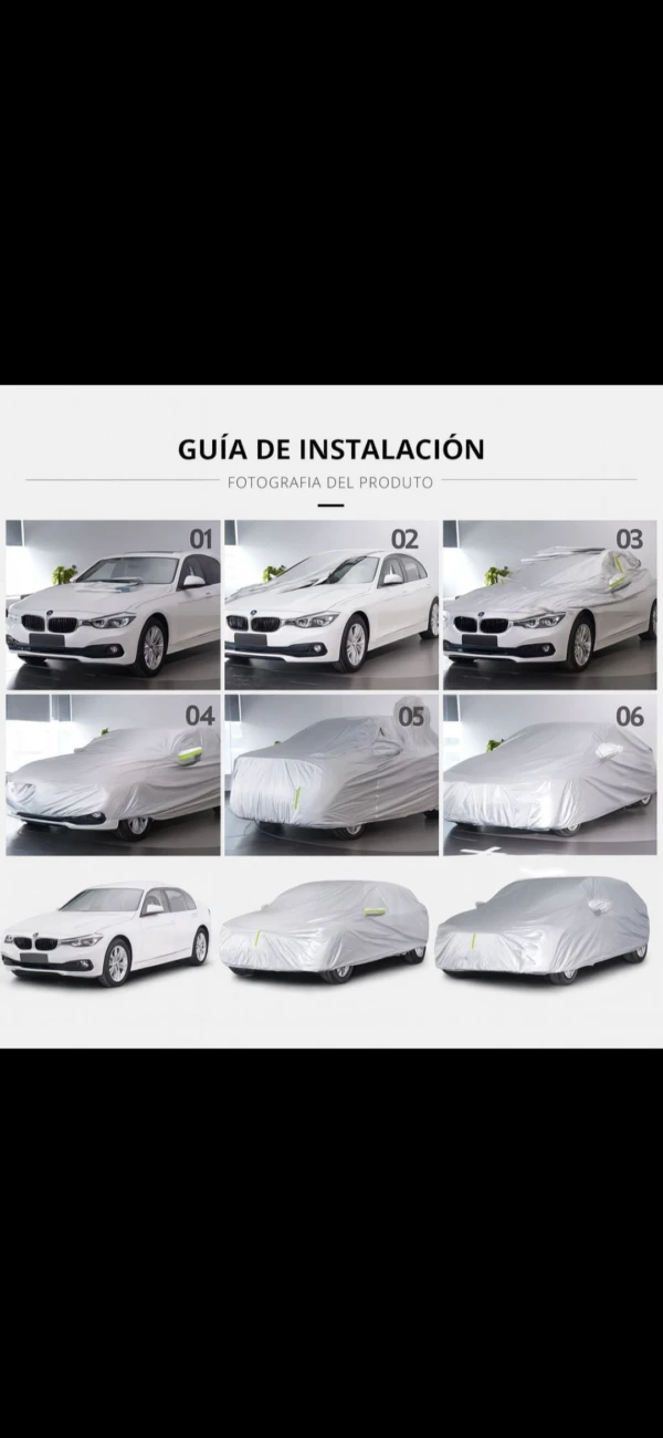 Cubierta de Carro Pijama