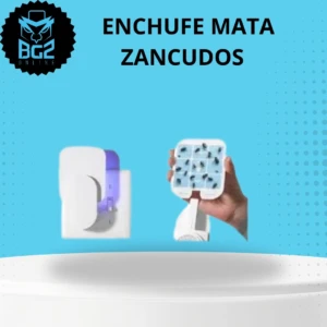 Set x2 Lámpara enchufe mata zancudos UV y descarga eléctrica - Elimina mosquitos sin químicos protegiendo el descanso familiar