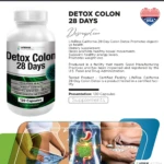 Suplemento Limpiador de Colon Detox 90 Cápsulas - Desintoxica y alivia el abdomen