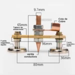 Conexión Imantada Doble para Soldadura - Imagen 2