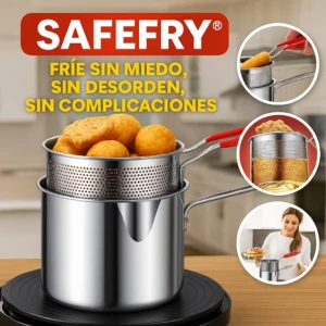 Tapa Protectora Antisalpicaduras SafeFry - Evita quemaduras y cuida tu estufa