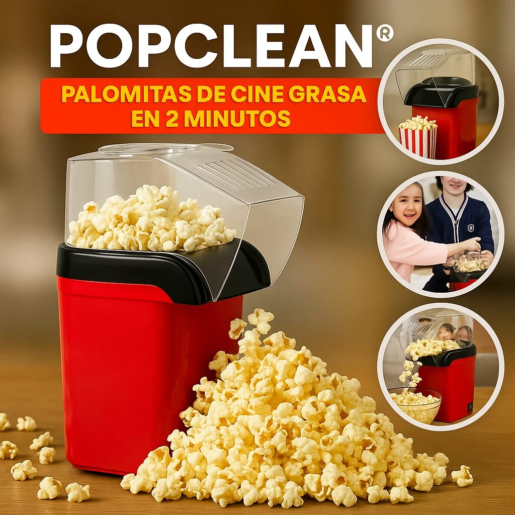 Popclean® Mini Crispetera Electrica