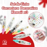 Set Cinta Correctora Decorativa Kawaii - Imagen 4
