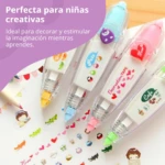 Set Cinta Correctora Decorativa Kawaii - Imagen 2