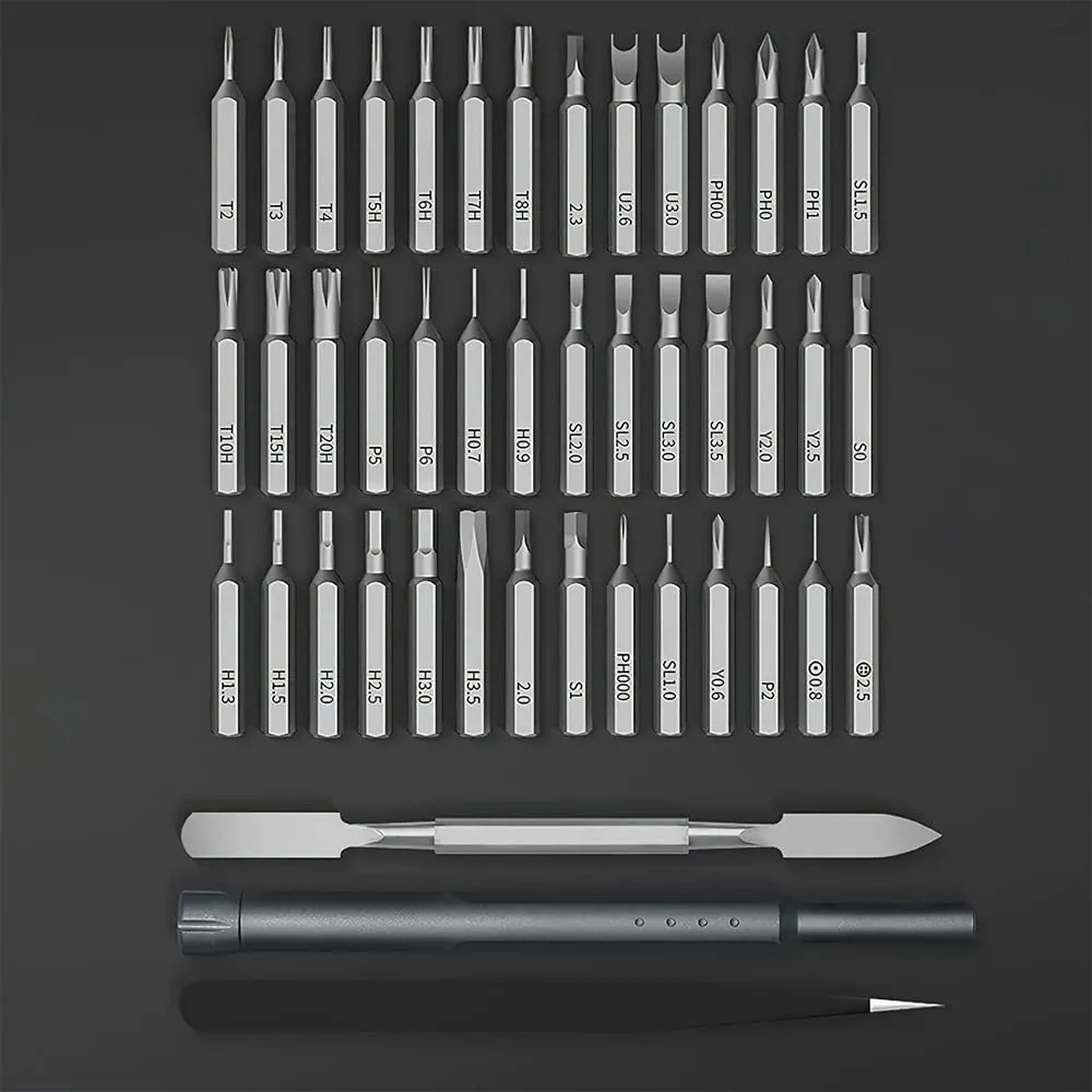Kit Destornilladores 44 Puntas Magnética
