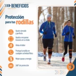 Rodillera Ortopédica Deportiva Naranja S - Imagen 3