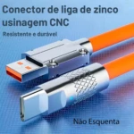 Set x2 Cables USB con conectores de zinc reforzados - Carga rápida y segura para tus dispositivos móviles - Imagen 2