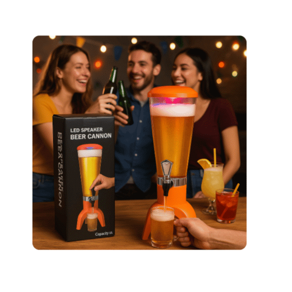 Dispensador de Cerveza Beercannon Led 3L