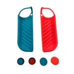 Kit protector silicona Nintendo Switch OLED - protege consola contra golpes y suciedad - Imagen 4
