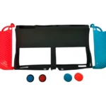 Kit protector silicona Nintendo Switch OLED - protege consola contra golpes y suciedad - Imagen 2