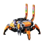 Parlante Bluetooth Cangrejo Mecánico con Luces LED - Disfruta de sonido potente y ambiente festivo - Imagen 3