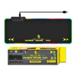 Alfombrilla de ratón gamer Aoas extra larga con RGB - Mejora tu precisión y velocidad en juegos - Imagen 4