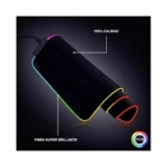 Alfombrilla de ratón gamer Aoas extra larga con RGB - Mejora tu precisión y velocidad en juegos