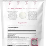 Polvo Puro de Myo y D-Chiro Inositol - Mejora fertilidad y equilibrio hormonal