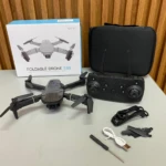 Drone Plegable E88 Pro Cámara Dual 4K - Captura paisajes aéreos nítidos en viajes y aventuras