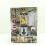 Licuadora Sokany 1.5 Litros con Motor de 800 W - Prepara jugos frescos y batidos potentes en segundos - Imagen 4