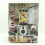 Licuadora Sokany 1.5 Litros con Motor de 800 W - Prepara jugos frescos y batidos potentes en segundos - Imagen 3