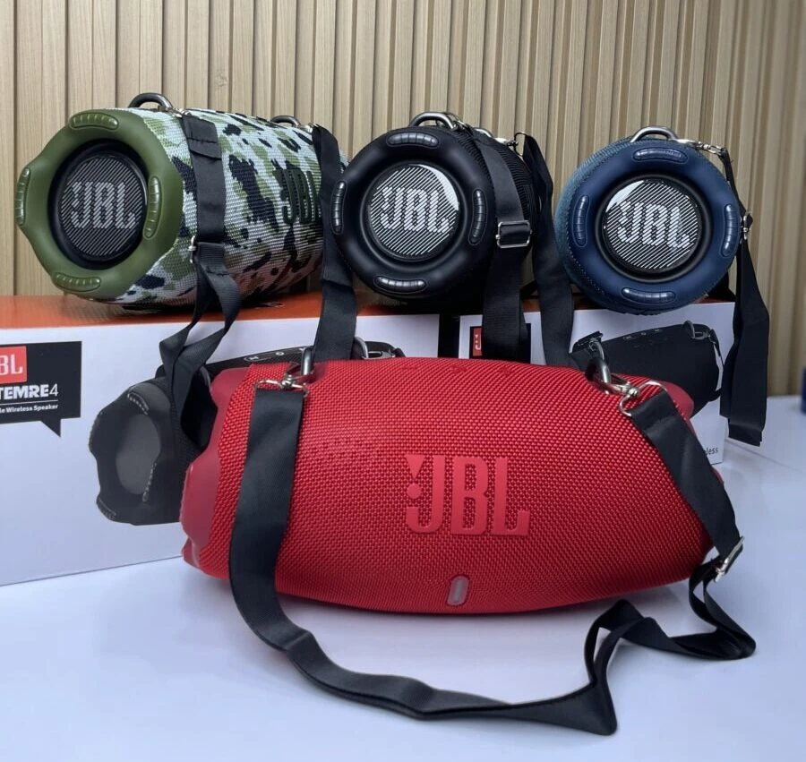 Altavoz JBL Xtreme 4 Negro con graves profundos - Disfruta de música envolvente por hasta 15 horas