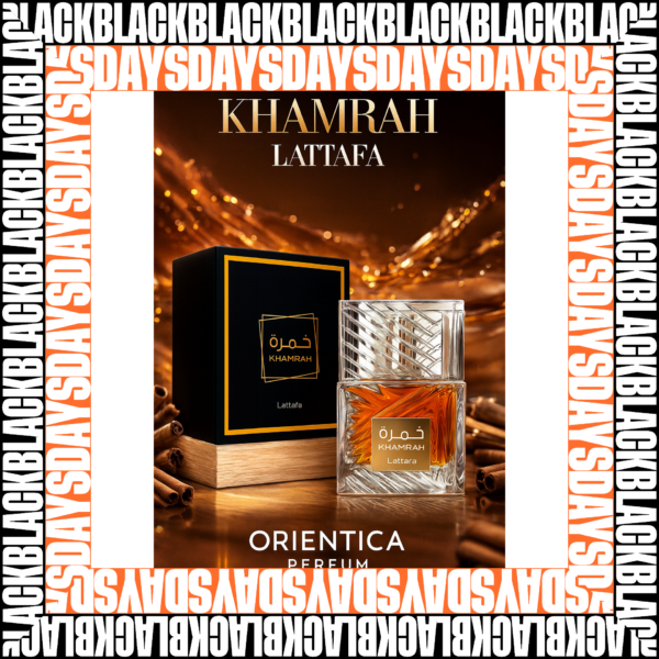 Khamrah Lattafa Caja Black Days