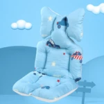 Cojín de Apoyo Ergonómico para Bebé con Correaseguras - Protege la espalda y mejora el sueño del niño en viajes - Imagen 7