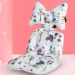 Cojín de Apoyo Ergonómico para Bebé con Correaseguras - Protege la espalda y mejora el sueño del niño en viajes - Imagen 5