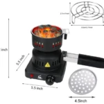Mini Estufa Eléctrica de Carbón - Enciende carbón rápido y seguro para asados - Imagen 2