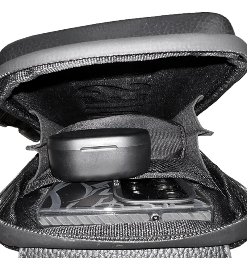 Bolso cruzado hombre cuero sintético resistente al agua - Protege tus documentos y accesorios con estilo