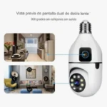 Cámara de Bombilla de Seguridad Doble Le - Imagen 3