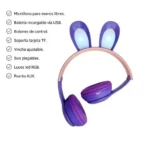 Diadema Inalámbrica B12 Oreja Conejo - Imagen 2