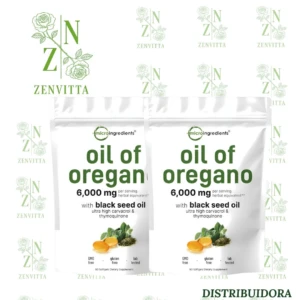 Aceite esencial de orégano en polvo 6000mg - Apoya tu sistema inmune y reduce la inflamación