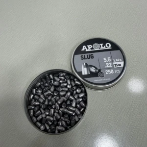 Diabolos Apolo Slug 5.5mm plomo para rifles de aire comprimido - Garantiza mayor energía cinética y precisión en disparos